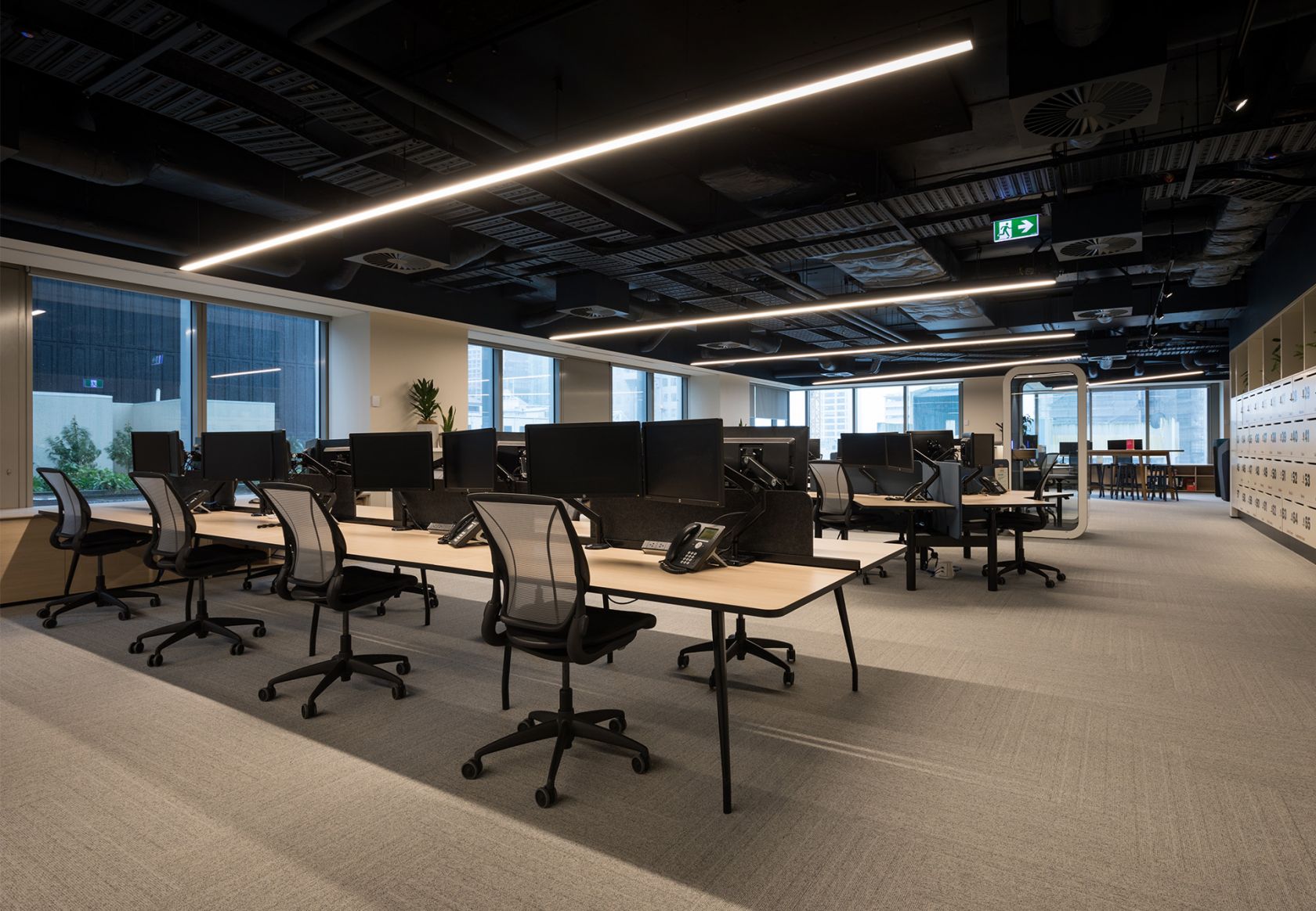 indoors, furniture, chair, office, office chair, computer hardware, electronics, hardware, monitor, screen