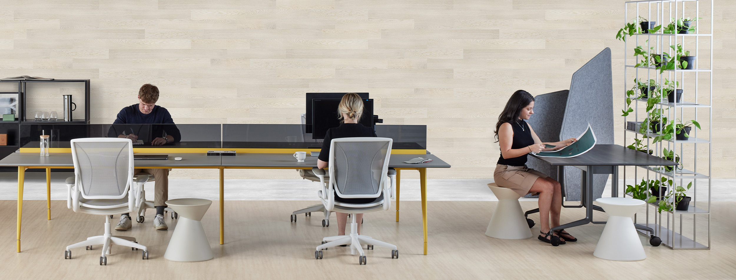 indoors, furniture, adult, female, person, woman, chair, table, shoe, monitor